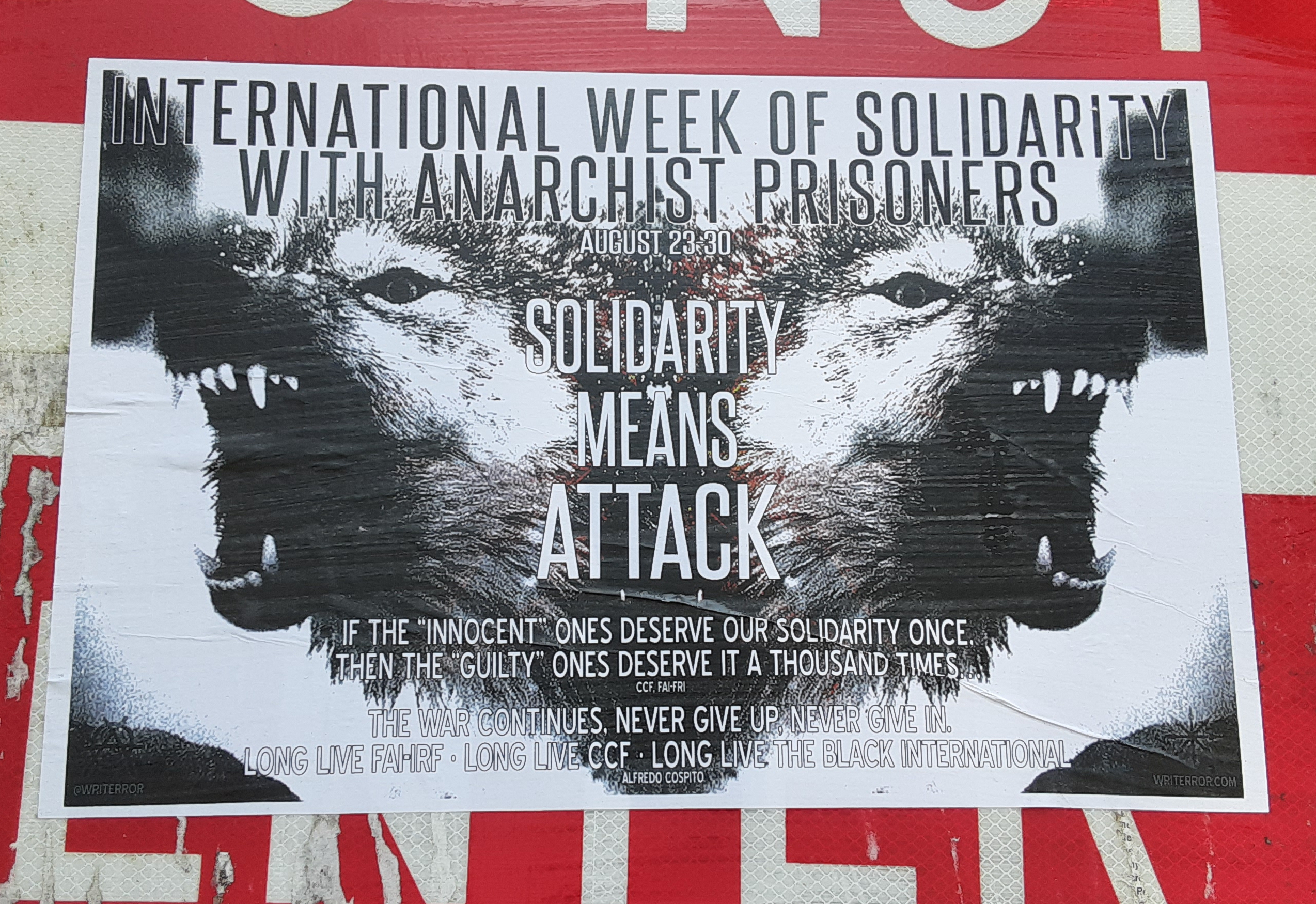 Philadelphia: solidarity posters!