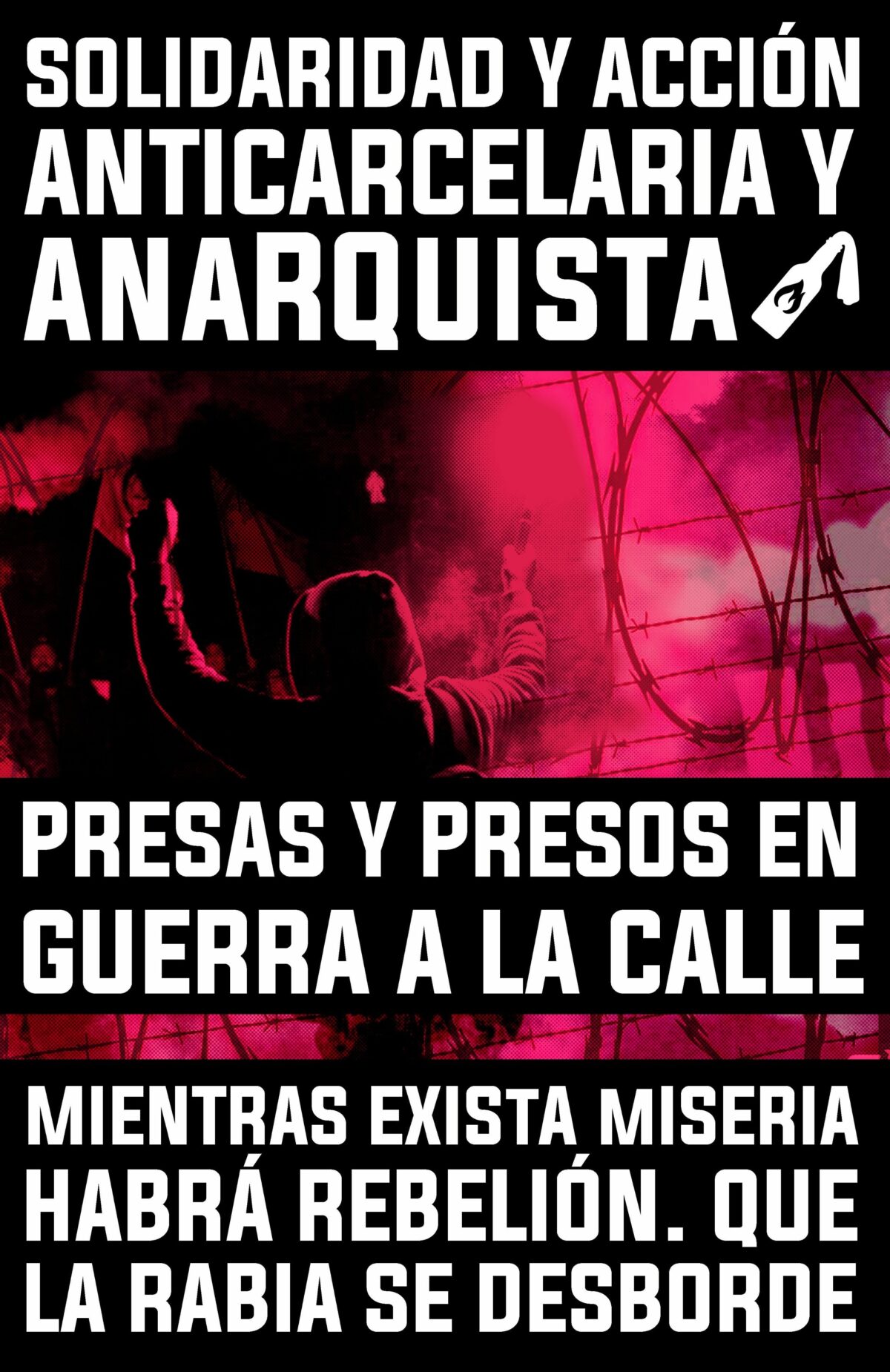 Text and diffusion for the international week of solidarity with imprisoned anarchists around the world
