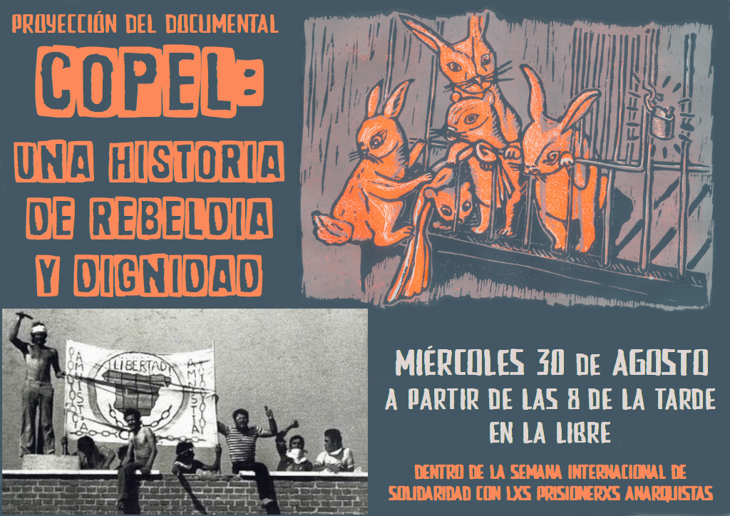 Screening of the documentary: “COPEL: a story of rebellion and dignity” in Santander (Spain)