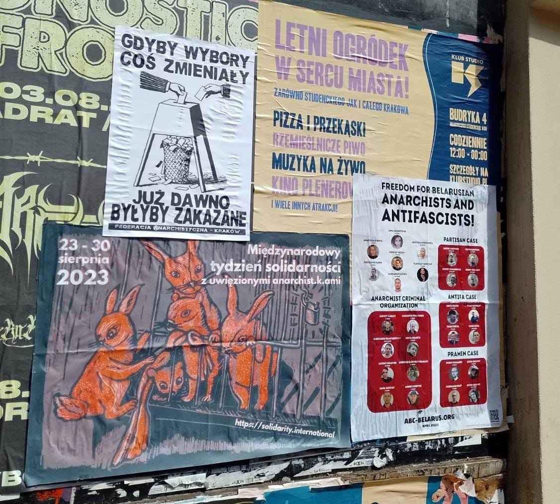 Poster Action in Krakov (Poland) by ABC Galicia