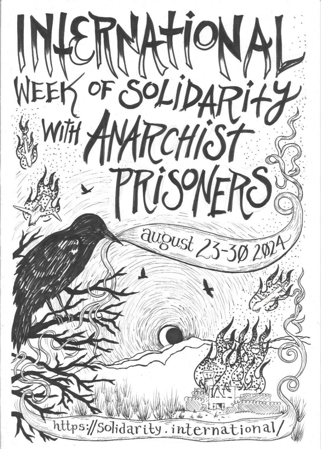 Flyer for Week of Solidarity in different languages