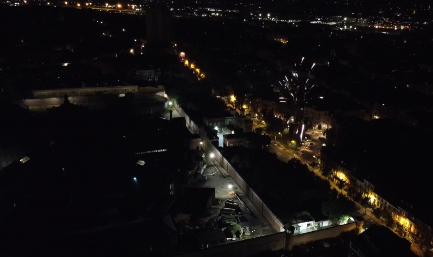 Prison of Saint-Gilles, Brussels – Solidarity action
